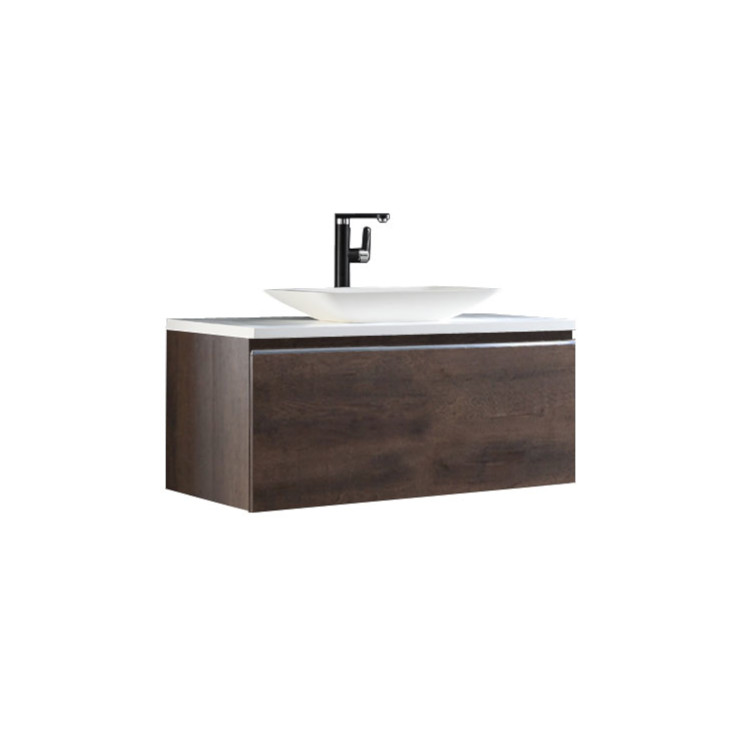 StoneArt Bathroom furniture Milano ME-1000pro-1 dark oak 100x45