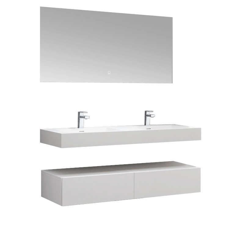 StoneArt Bathroom furniture set LP4514 /white/140x48cm/matte