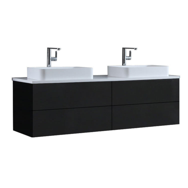StoneArt Bathroom furniture Brugge BU-1601pro-5 dark gray 160x50