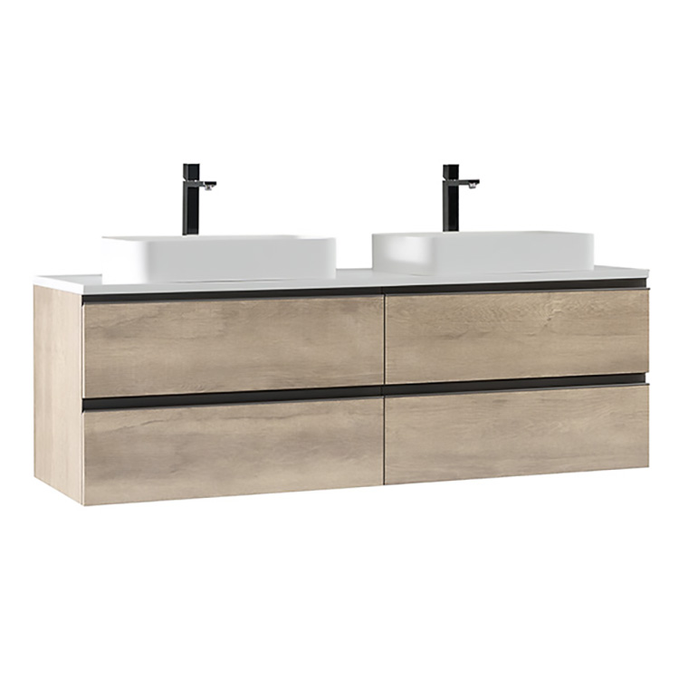 StoneArt Bathroom furniture Monte Carlo MC-1600pro-5 light oak 160x52