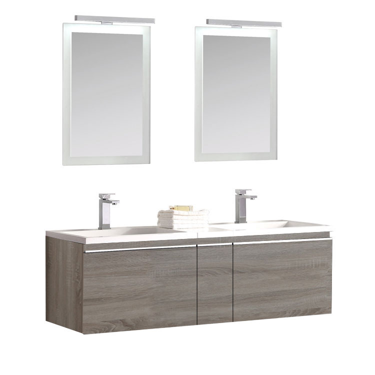StoneArt Bathroom furniture set Milano ME-1400 light oak 140x45