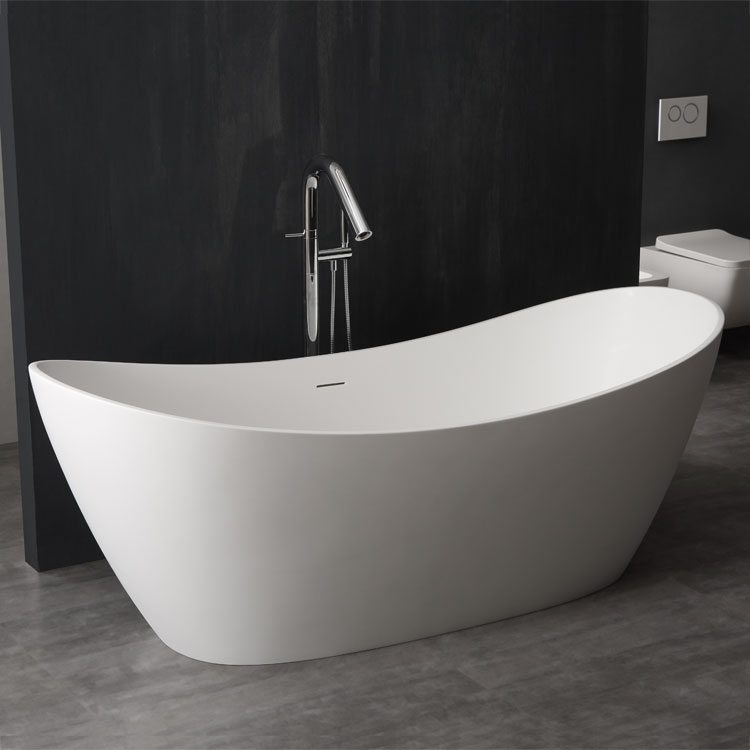 StoneArt bathtub free standing BS-526 , white,185x79, matt