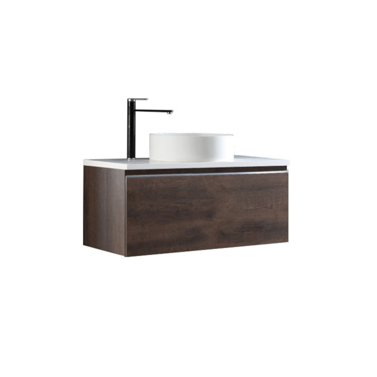 StoneArt Bathroom furniture Milano ME-1000pro-6 dark oak 100x45