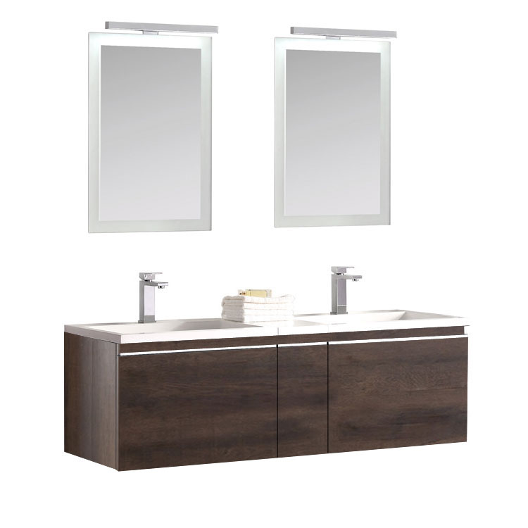 StoneArt Bathroom furniture set Milano ME-1400 dark oak 140x45