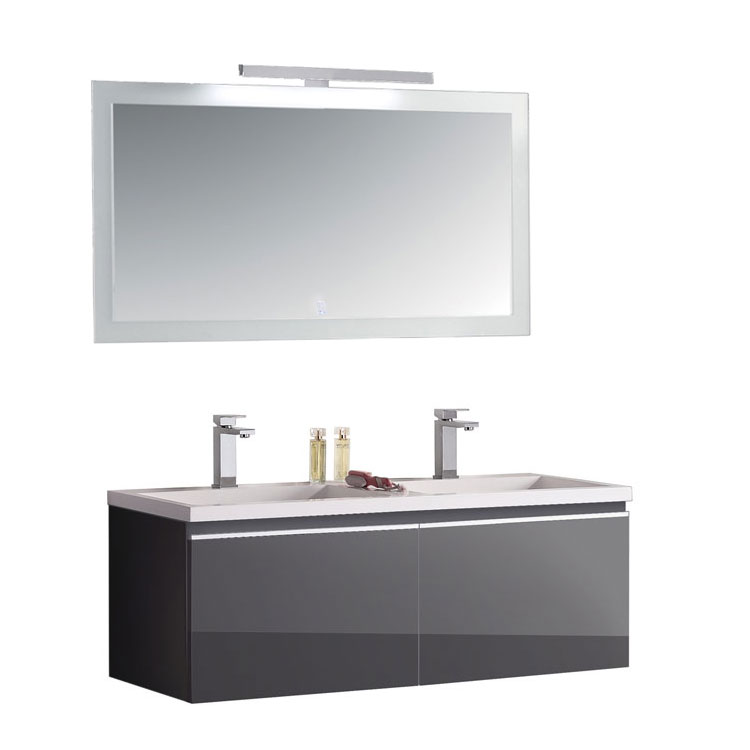 StoneArt Bathroom furniture set Milano ME-1200 dark gray 120x45
