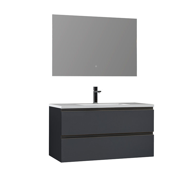 StoneArt Bathroom furniture set Monte Carlo MC-1000 dark gray 100x52