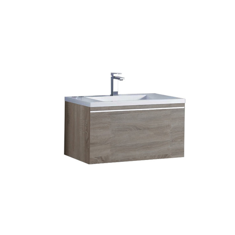 StoneArt Bathroom furniture Milano ME-0800 light oak 80x45