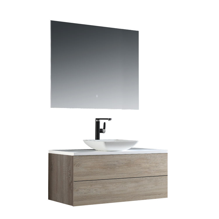 StoneArt Bathroom furniture set Brugge BU-1001pro-2 light oak 100x50