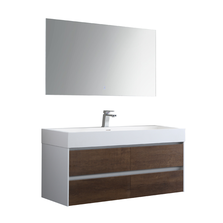 StoneArt Bathroom furniture set Milan ML-1200 dark oak 120x48