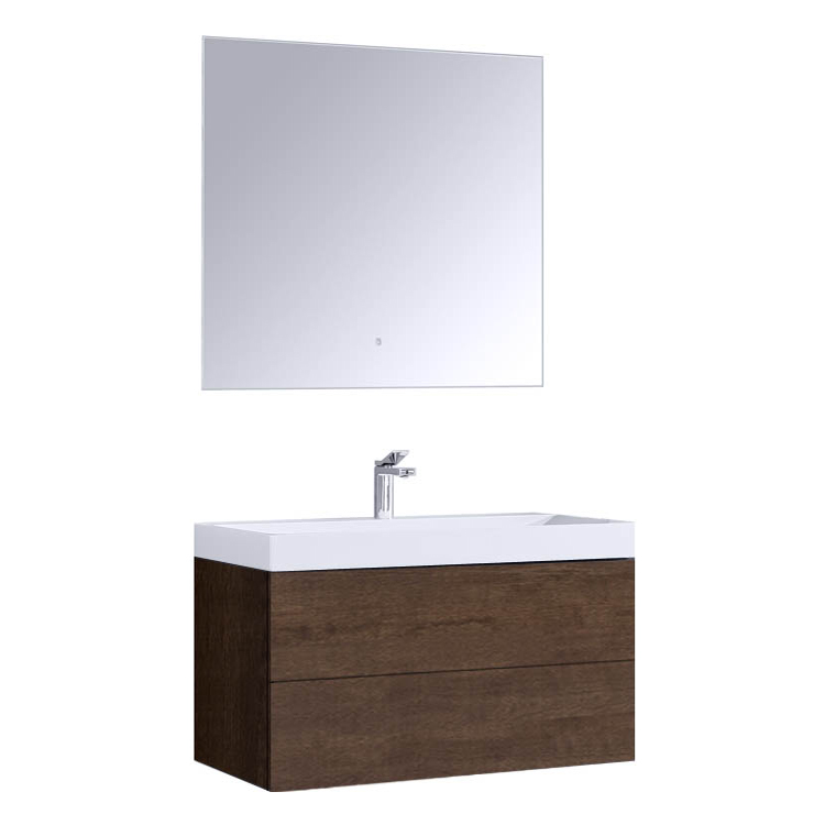 StoneArt Bathroom furniture set Brugge BU-0901 dark oak 90x56