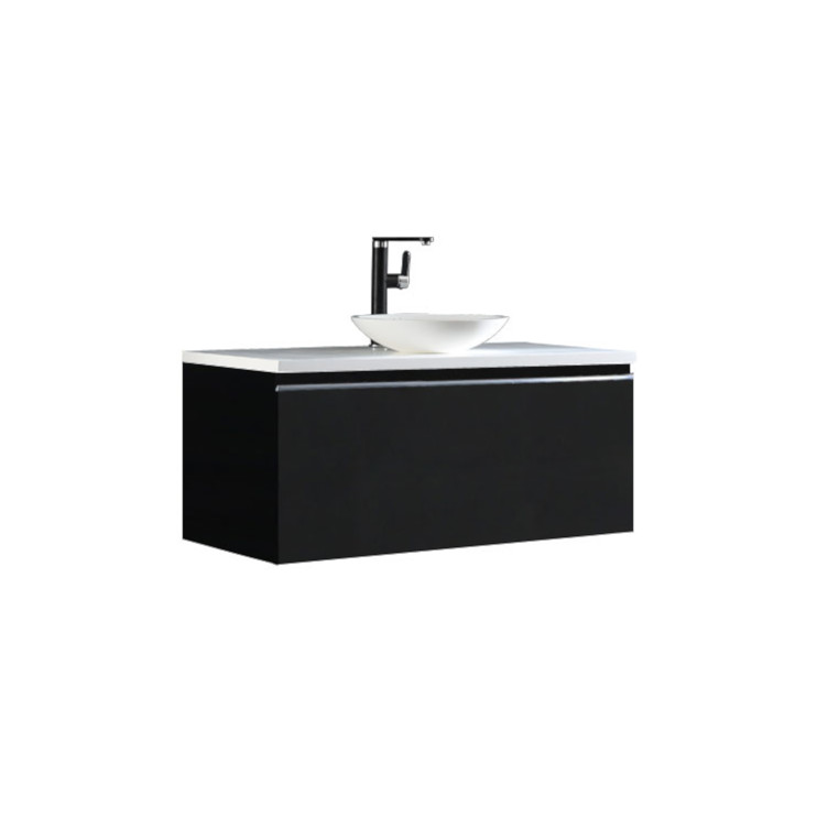 StoneArt Bathroom furniture Milano ME-1000pro-4 dark gray 100x45