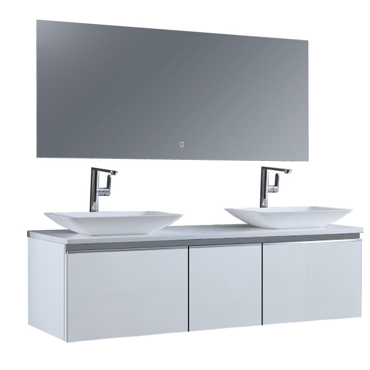 StoneArt Bathroom furniture set Milano ME-1600pro-1 white 160x45