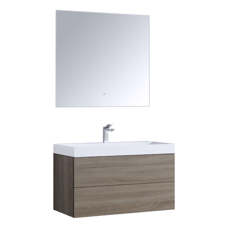 StoneArt Bathroom furniture set Brugge BU-0901 light oak 90x56