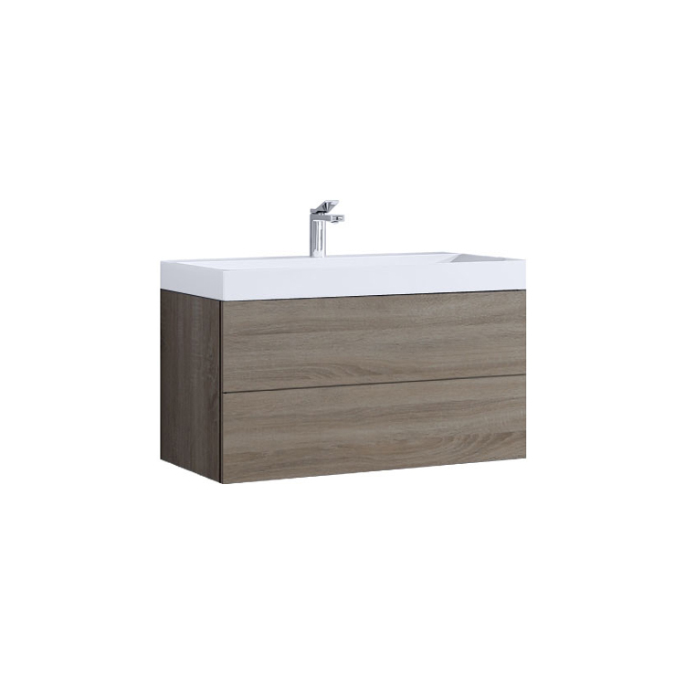 StoneArt Bathroom furniture Brugge BU-0901 light oak 90x56