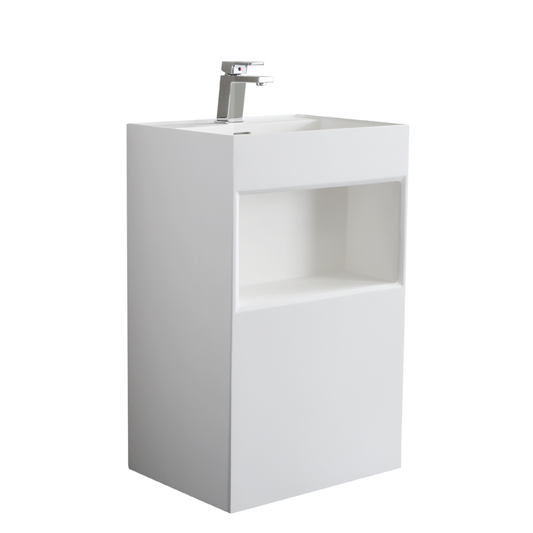 StoneArt freestanding basin LZ517 , white,50x45cm, matt