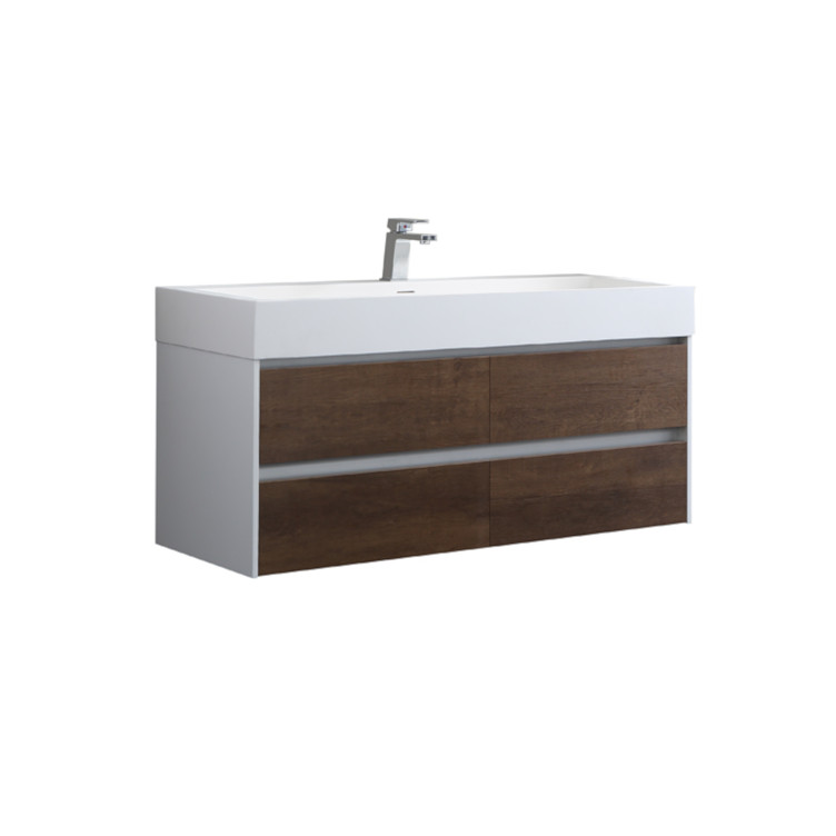 StoneArt Bathroom furniture Milan ML-1200 dark oak 120x48