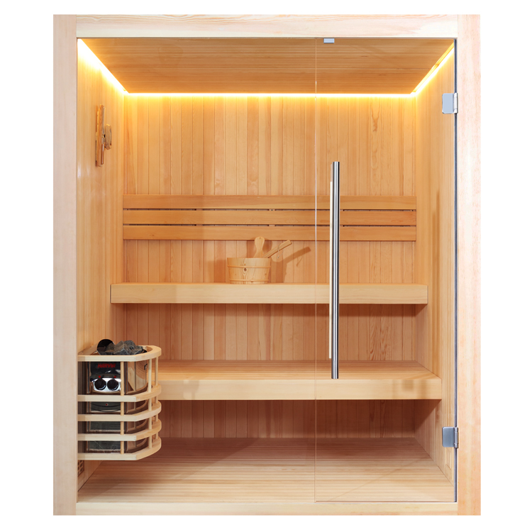 AWT sauna 1802 , pine,180x180,ohne saunaofen