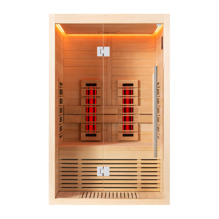AWT sauna 1250D-IR hemlock, 120x100cm