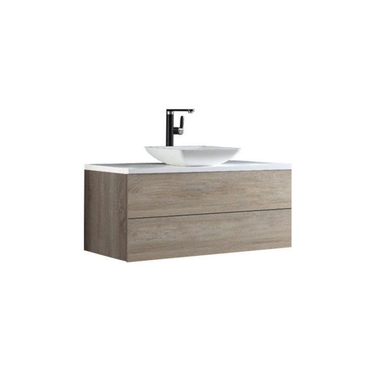 StoneArt Bathroom furniture Brugge BU-1001pro-2 light oak 100x50