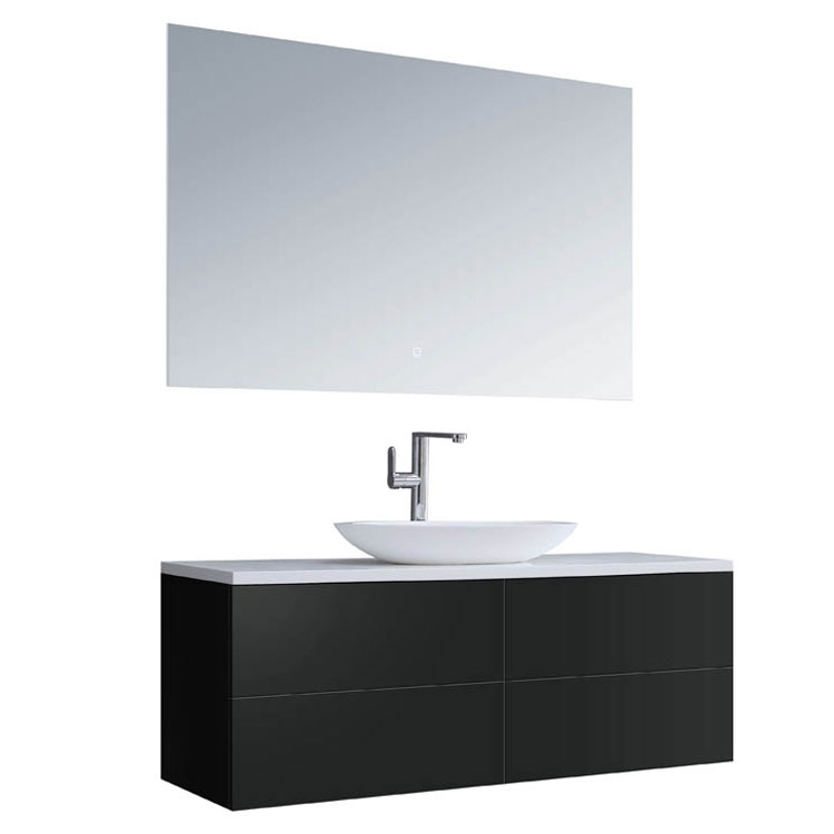 StoneArt Bathroom furniture set Brugge BU-1201pro-3 dark gray 120x50