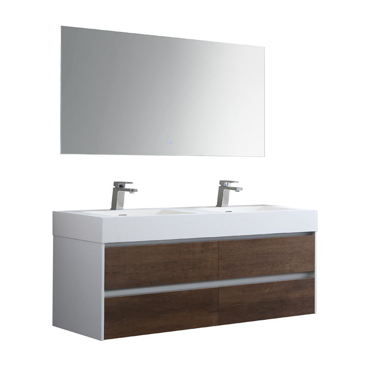 StoneArt Bathroom furniture set Milan ML-1400 dark oak 140x48
