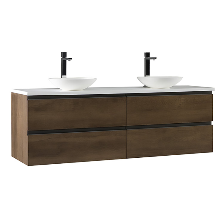 StoneArt Bathroom furniture Monte Carlo MC-1600pro-4 dark oak 160x52