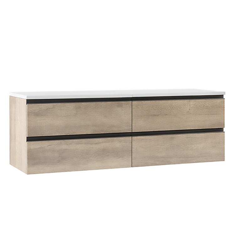 StoneArt Bathroom furniture Monte Carlo MC-1600pro light oak 160x52