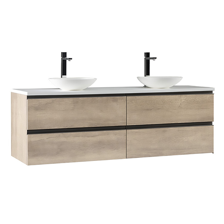 StoneArt Bathroom furniture Monte Carlo MC-1600pro-4 light oak 160x52