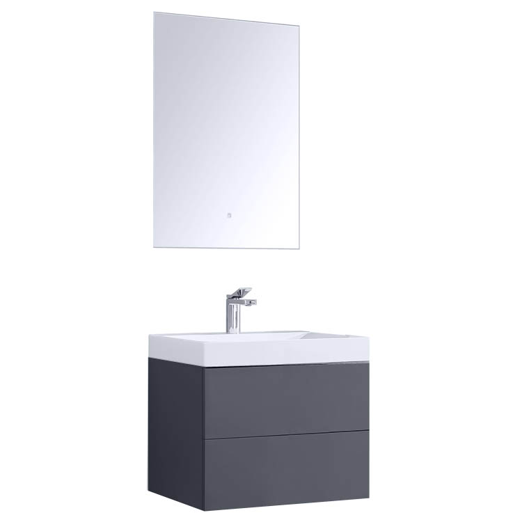 StoneArt Bathroom furniture set Brugge BU-0601 dark gray 60x56