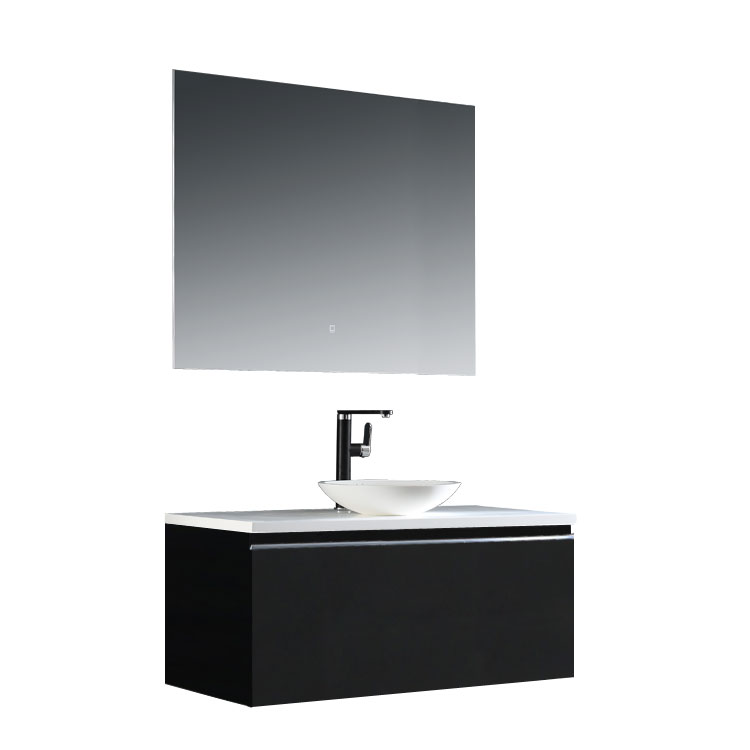 StoneArt Bathroom furniture set Milano ME-1000pro-4 dark gray 100x45