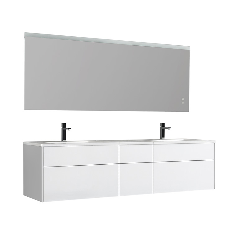 StoneArt Bathroom furniture set Venice VE-2000-II white 200x52