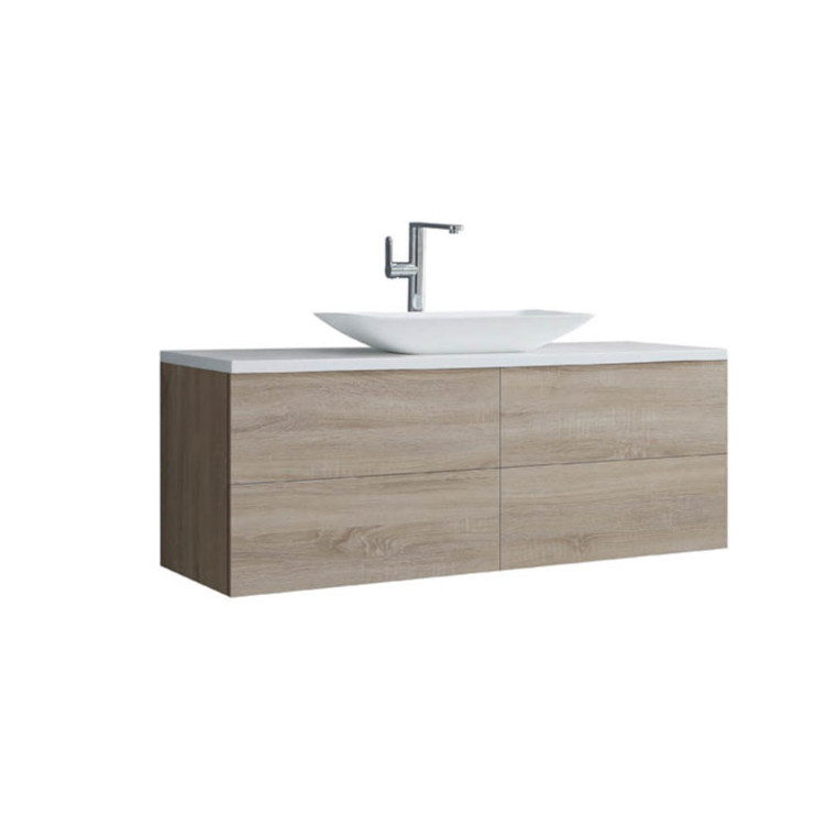 StoneArt Bathroom furniture Brugge BU-1201pro-1 light oak 120x50