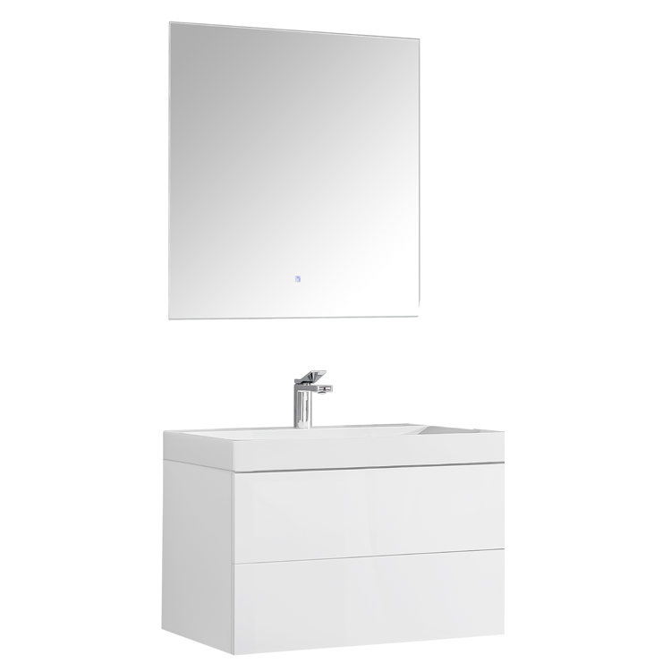 StoneArt Bathroom furniture set Brugge BU-0801 white 80x56