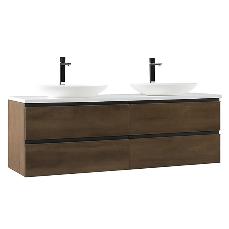 StoneArt Bathroom furniture Monte Carlo MC-1600pro-3 dark oak 160x52