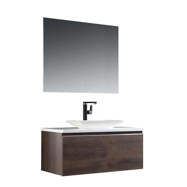 StoneArt Bathroom furniture set Milano ME-1000pro-1 dark oak 100x45