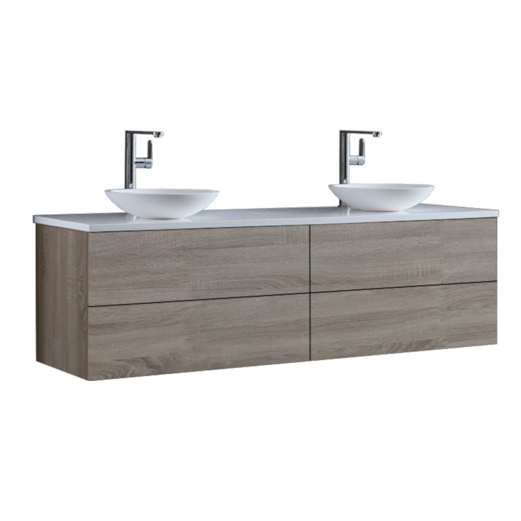 StoneArt Bathroom furniture Brugge BU-1601pro-4 light oak 160x50
