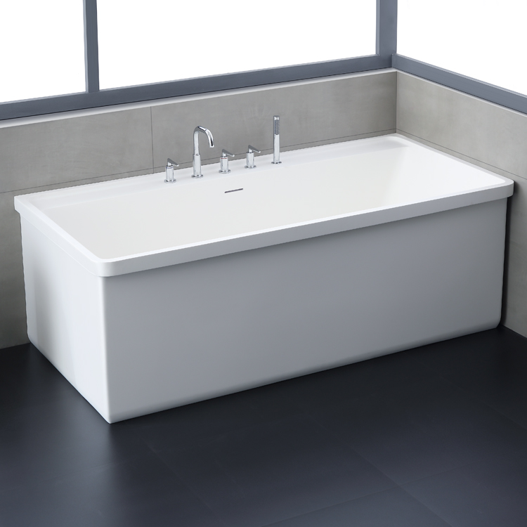StoneArt Bathtub freestanding BS-537 white 180x88 glossy