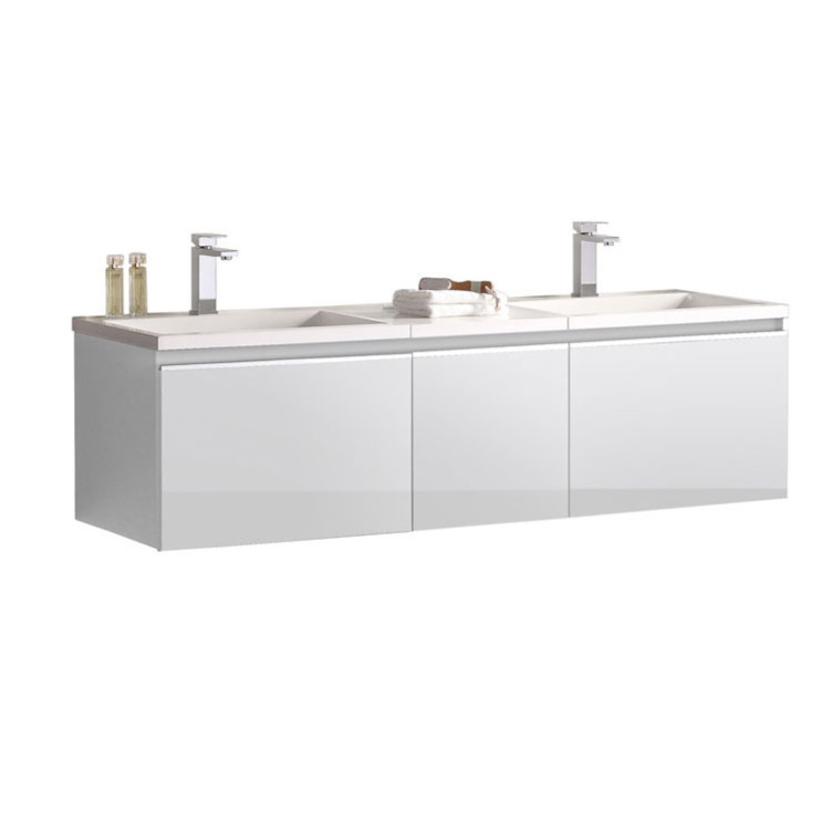StoneArt Bathroom furniture Milano ME-1600 white 160x45