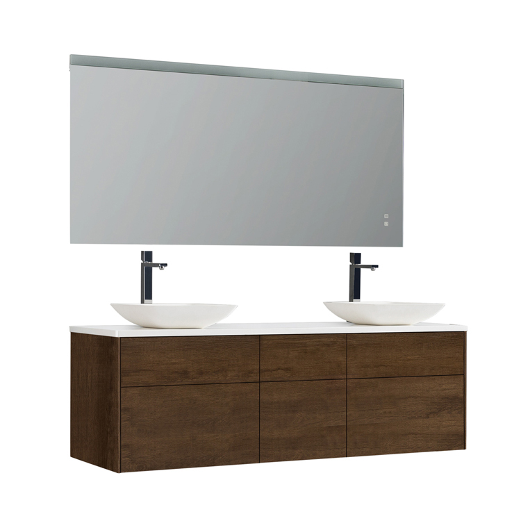 StoneArt Bathroom furniture set Venice VE-1610pro-2 dark oak 160x52