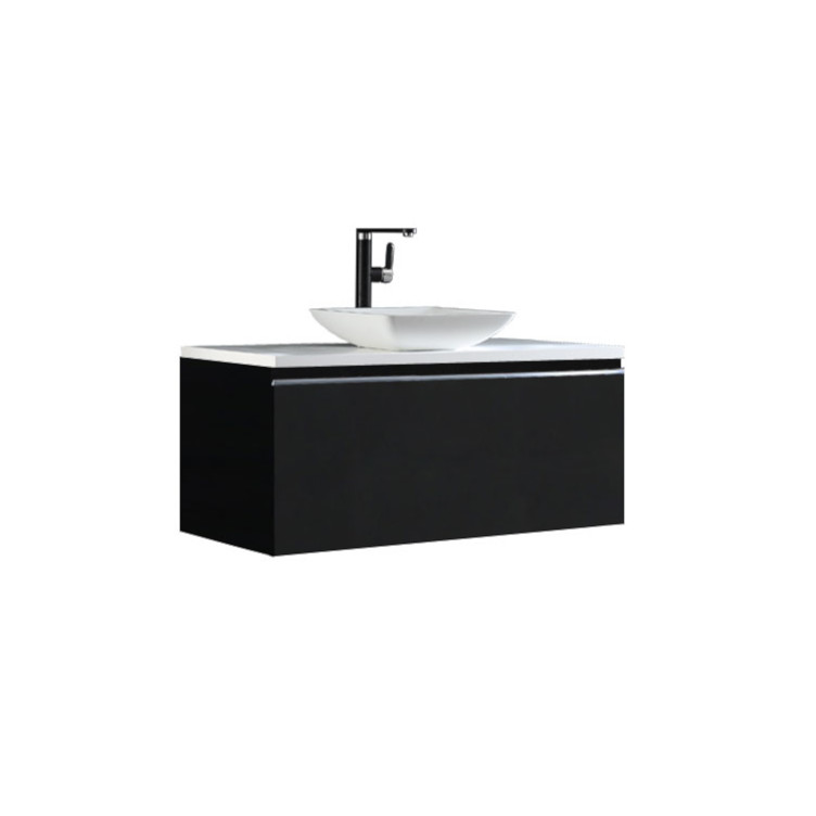 StoneArt Bathroom furniture Milano ME-1000pro-2 dark gray 100x45