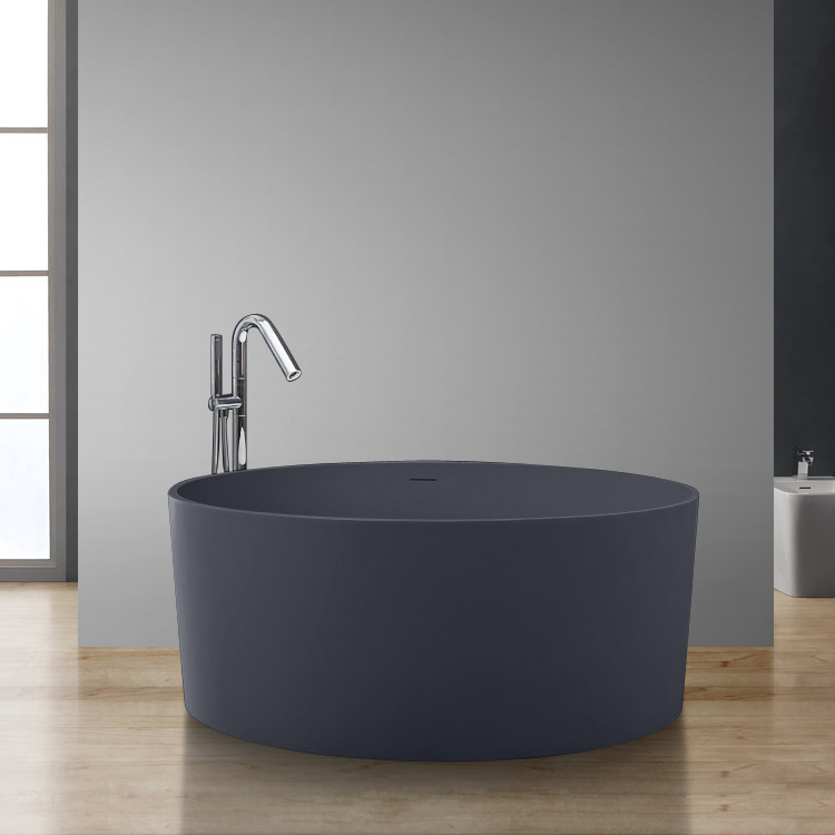 StoneArt bathtub free standing BS-507 , grey,150x150, matt