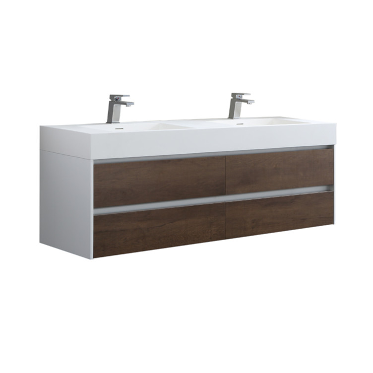 StoneArt Bathroom furniture Milan ML-1600 dark oak 160x48