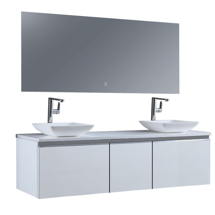 StoneArt Bathroom furniture set Milano ME-1600pro-2 white 160x45