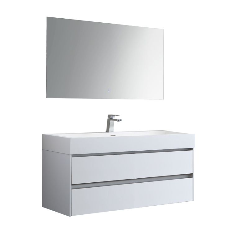 StoneArt Bathroom furniture set Milan ML-1000 white matt 100x48