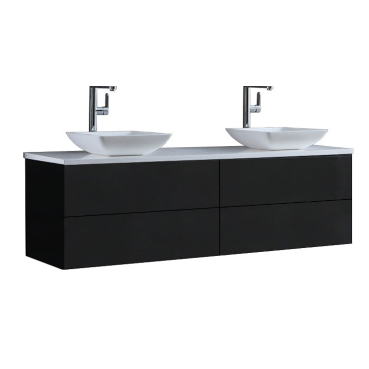 StoneArt Bathroom furniture Brugge BU-1601pro-2 dark gray 160x50