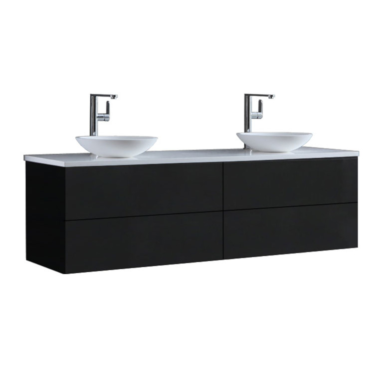 StoneArt Bathroom furniture Brugge BU-1601pro-4 dark gray 160x50