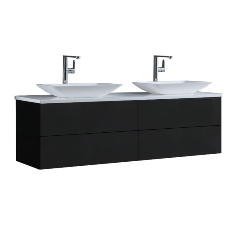 StoneArt Bathroom furniture Brugge BU-1601pro-1 dark gray 160x50
