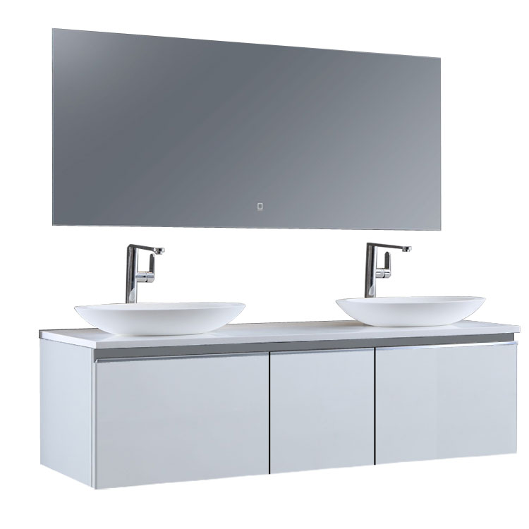 StoneArt Bathroom furniture set Milano ME-1600pro-3 white 160x45