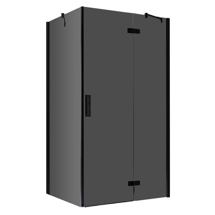 AWT shower LBS1205-B , black,120x90, right version