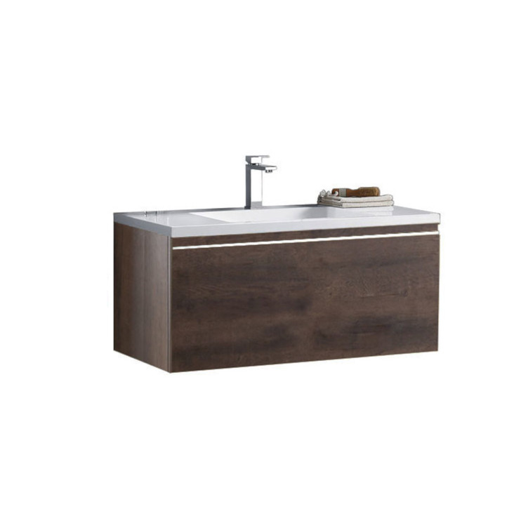 StoneArt Bathroom furniture Milano ME-1000 dark oak 100x45